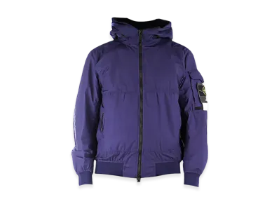 Stone Island 40632 Naslan Light Watro Hooded Blouson - 22SS "Royal Blue"