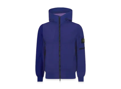Stone Island 40632 Naslan Light Watro Hooded Blouson - 22SS "Bluette"