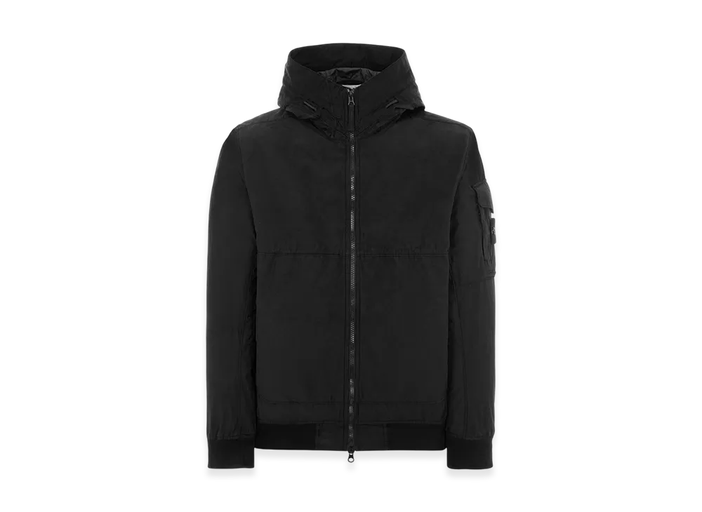 Stone Island 40632 Naslan Light Watro Hooded Blouson - 22SS "Black"