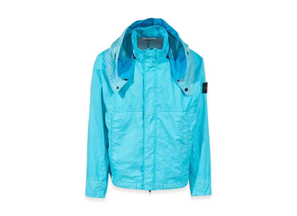 Stone Island 40623 Membrana 3L TC Hooded Blouson - 23SS "Turquoise"