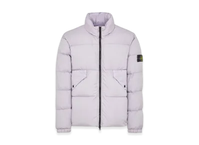 Stone Island 40623 Garment Dyed Crinkle Reps Recycled Nylon Down Jacket - 23FW "Lavender"