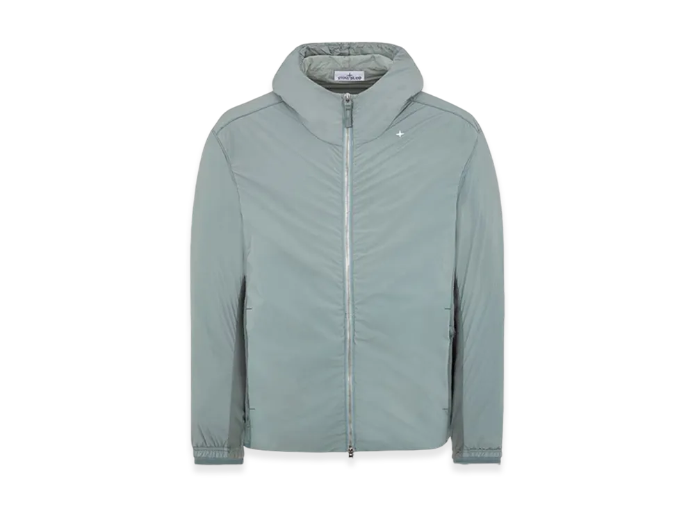 Stone Island 405G2 Stellina Comfort Tech Composite Polartec Alpha Technology Light Hooded Jacket - 23FW "Sage Green"