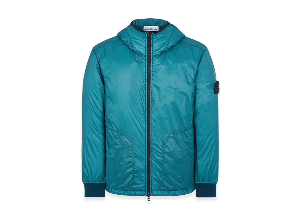 Stone Island 405G2 Stellina Comfort Tech Composite Polartec Alpha Technology Light Hooded Jacket - 23FW "Dark Teal Green"