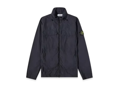 Stone Island 40532 Naslan Light Watro Garment Dyed Jacket - 22SS "Navy Blue"