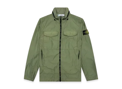 Stone Island 40532 Naslan Light Watro Garment Dyed jacket - 22SS "Olive Green"