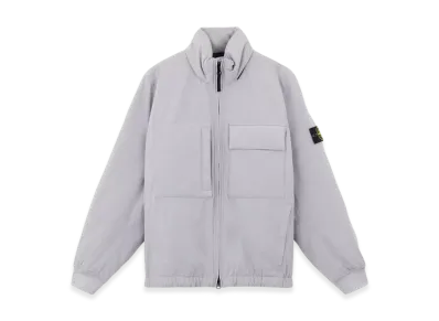 Stone Island 40527 Soft Shell-R E.Dye Technology in Recycled Polyester with Primaloft Insulation Technology Waterproof and Windproof Blouson - 24FW "Grey"