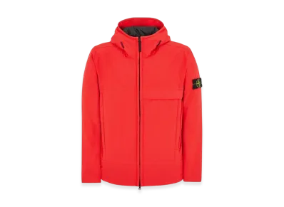 Stone Island 40527 Soft Shell-R E.DYE Pure Insulation Technology Primaloft Jacket - 22FW "Red"
