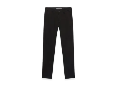 Stone Island 34310 Supima Cotton Twill Stretch-TC Chino Pants with Logo Patch - 24FW "Black"