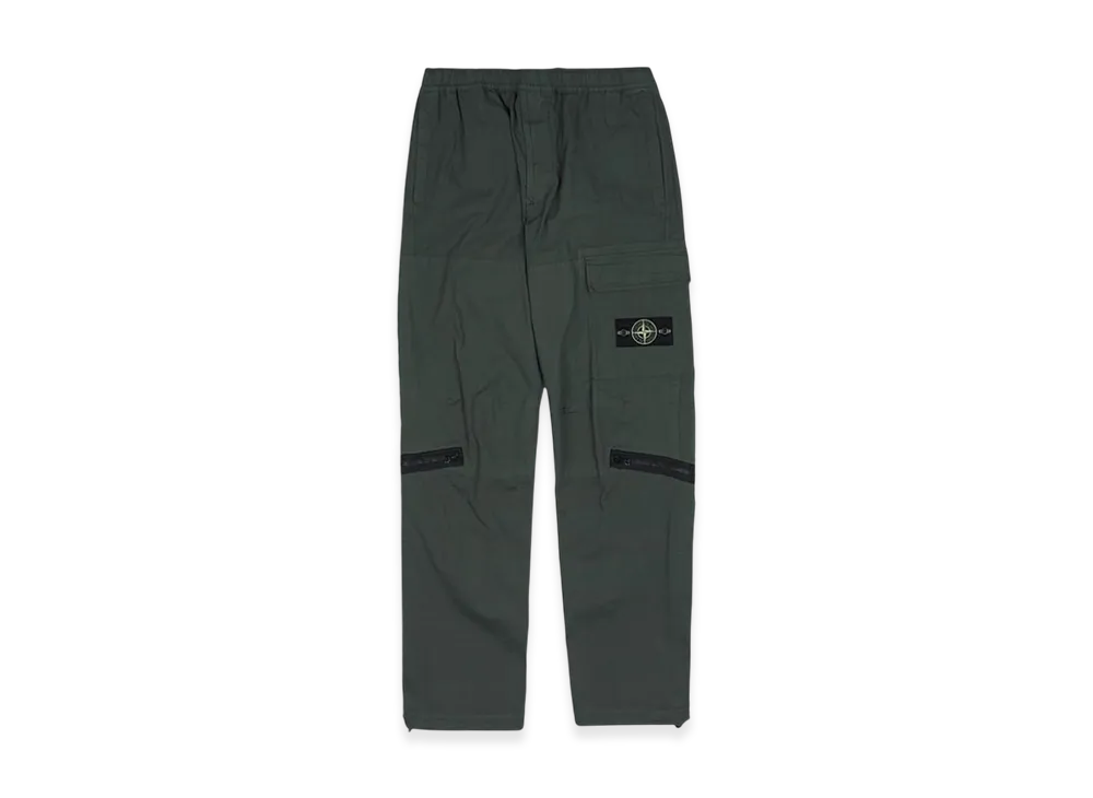 Stone Island 32611 Loose Fit Cargo Pants - 24SS "Musk Green"