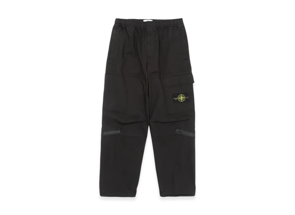 Stone Island 32611 Loose Fit Cargo Pants - 24SS "Black"