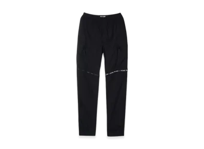 Stone Island 325E4 Stretch Tela Paracadute Regular Tapered Fit Cargo Trousers - 23FW "Black"