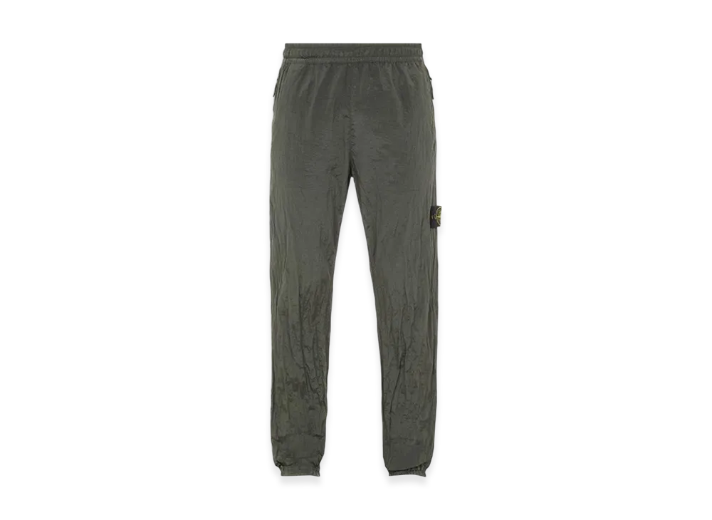 Stone Island 32519 Nylon Metal in Econyl Regenerated Nylon Sweatpants - 24SS "Musk Green"