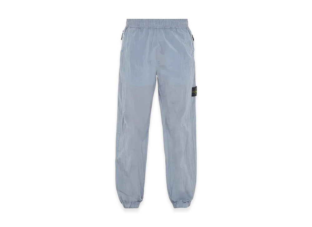 Stone Island 32519 Nylon Metal in Econyl Regenerated Nylon Sweatpants - 24SS "Sky Blue"