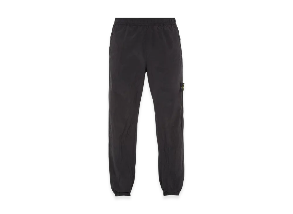 Stone Island 32519 Nylon Metal in Econyl Regenerated Nylon Sweatpants - 24SS "Black"