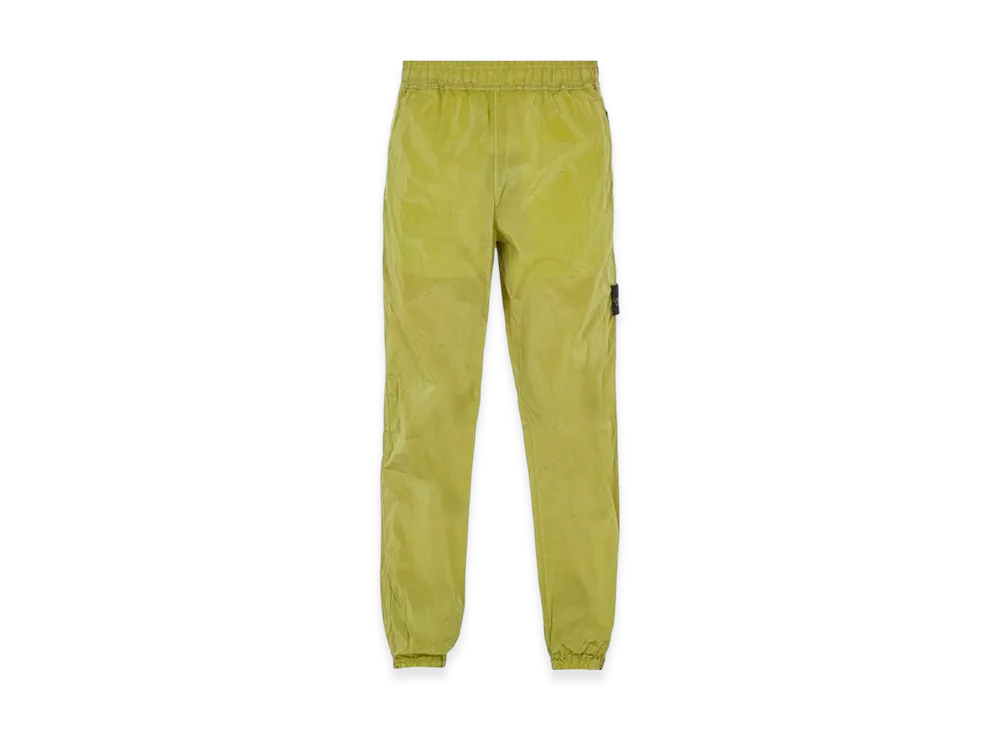 Stone Island 32519 Nylon Metal in Econyl Regenerated Nylon Sweatpants - 24SS "Lemon"