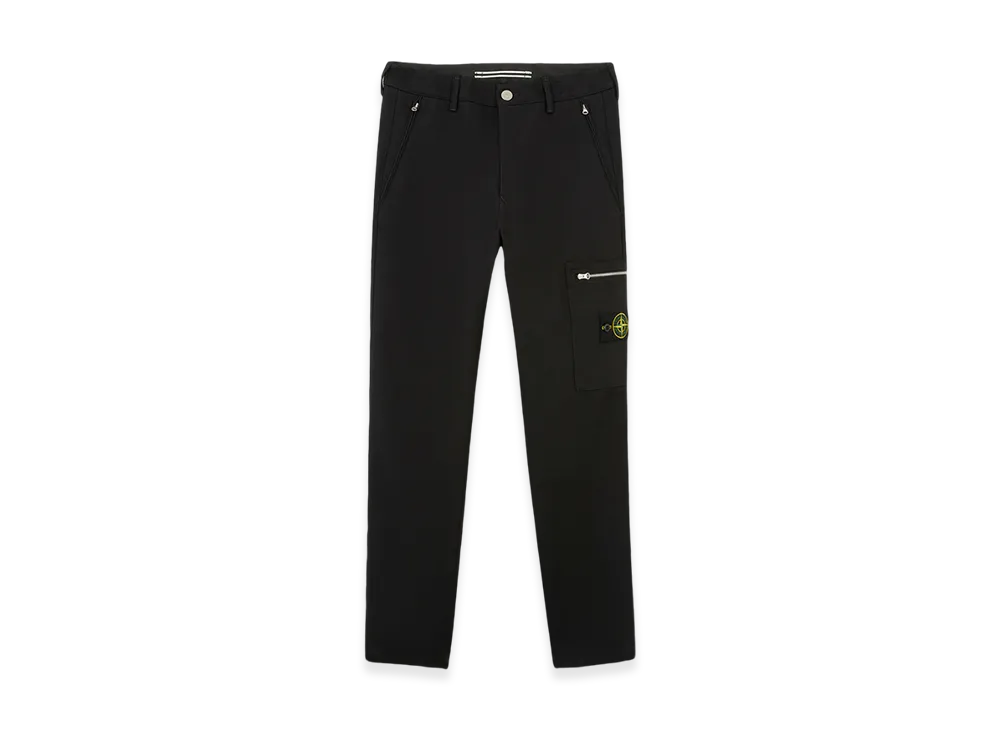 Stone Island 32503 Cotton Nylon Drill Cargo Pants - 24FW "Black"