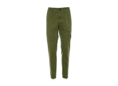 Stone Island 324WA Cotton Cargo Pants - 22SS "Olive Green"