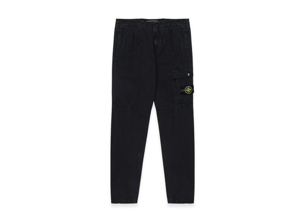 Stone Island 324WA Cotton Cargo Pants - 22SS "Navy Blue"
