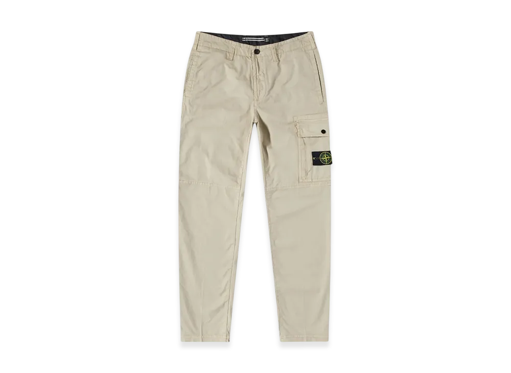 Stone Island 32419 Supima Cotton Twill Stretch-TC Cargo Pants - 22SS "Beige"