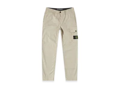 Stone Island 32419 Supima Cotton Twill Stretch-TC Cargo Pants - 22SS "Beige"