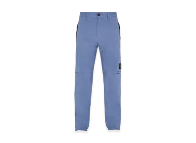 Stone Island 32403 Regular Fit Cargo Pants - 24SS "Avio Blue"