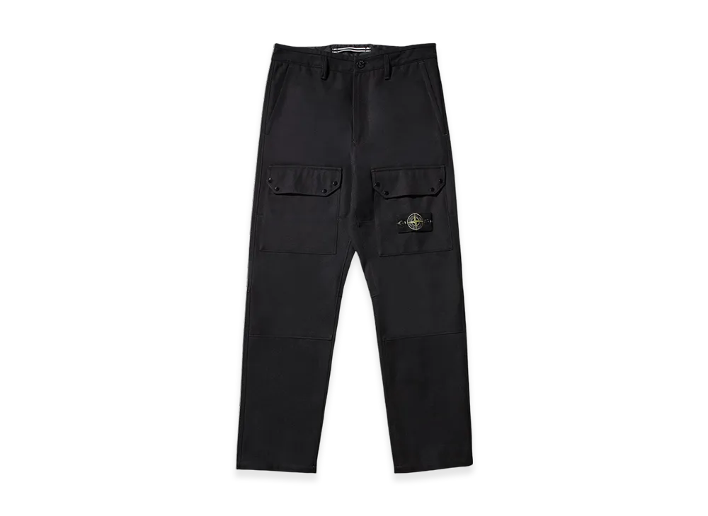 Stone Island 32403 Logo Patch Cargo Pants - 24FW "Black"