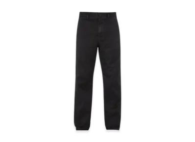 Stone Island 323L1 Garment Dyed Broken Twill Cotton Chino Pants - 23FW "Black"