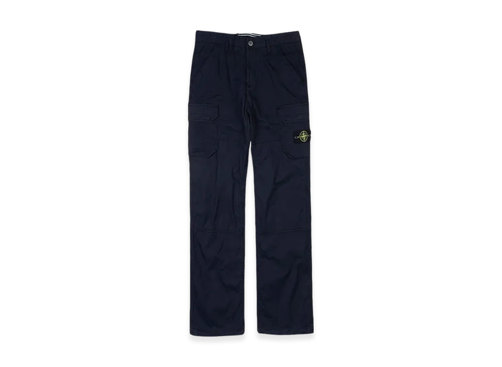 Stone Island 32110 Garment Dyed Cargo Pants - 23FW "Navy Blue"