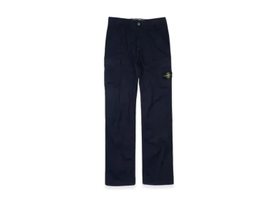 Stone Island 32110 Garment Dyed Cargo Pants - 23FW "Navy Blue"