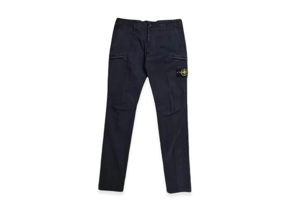 Stone Island 32104 Pocket Cargo Slim Pants - 21SS "Navy Blue"
