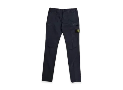 Stone Island 32104 Pocket Cargo Slim Pants - 21SS "Navy Blue"