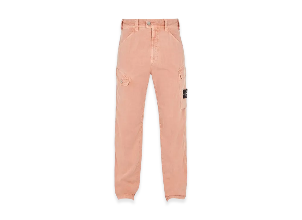 Stone Island 320T1 Panama Tinto Terra Regular Fit Cargo Pants - 24SS "Rust"