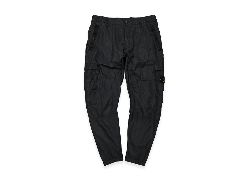 Stone Island 32029 S.I.PA/PL Seersucker TC Pants - 20SS "Black"