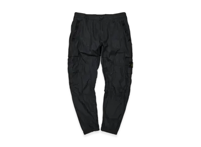 Stone Island 32029 S.I.PA/PL Seersucker TC Pants - 20SS "Black"