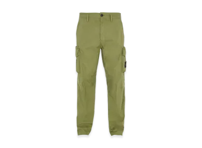 Stone Island 32003 Stretch Cotton Tela Paracadute Cargo Pants - 22SS "Olive Green"