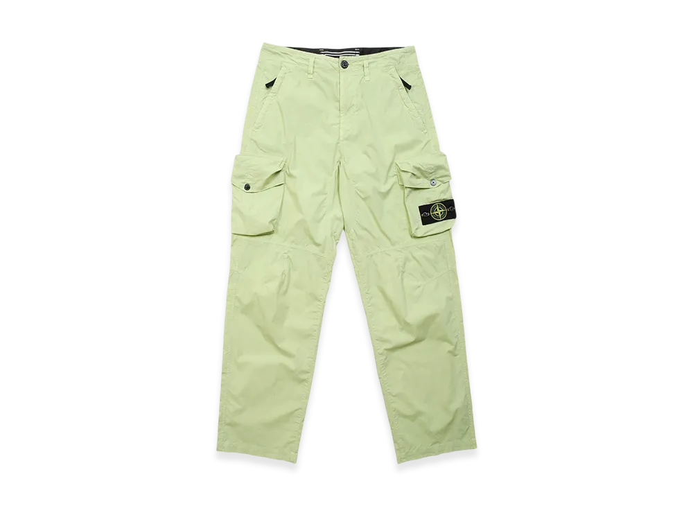 Stone Island 32003 Stretch Cotton Tela Paracadute Cargo Pants - 22SS "Light Green"