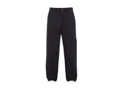 Stone Island 319F1 Weatherproof Cotton Canvas Ghost Piece Regular Fit Cargo Pants - 24SS "Black"