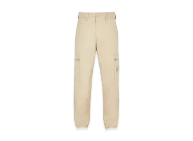 Stone Island 319F1 Weatherproof Cotton Canvas Ghost Piece Regular Fit Cargo Trousers - 24SS "Beige"