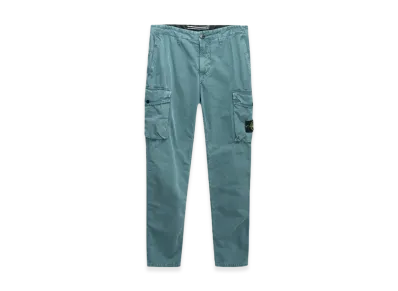 Stone Island 318WA Old Dye Treatment Cargo Pants - 21SS "Petrol"