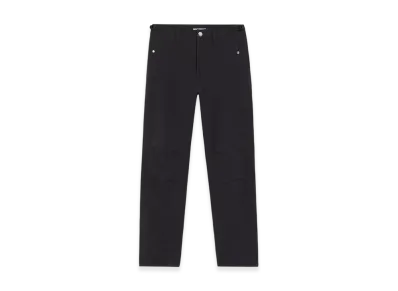 Stone Island 317G6 Bi-Stretch Wool Nylon Oxford Stone Island Stellina Cargo Pants with Pockets and Drawstring Waist - 24FW "Marine Blue"