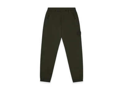 Stone Island 317F2 Ghost Piece Stretch Cotton Satin Cargo Pants - 21SS "Military Green"