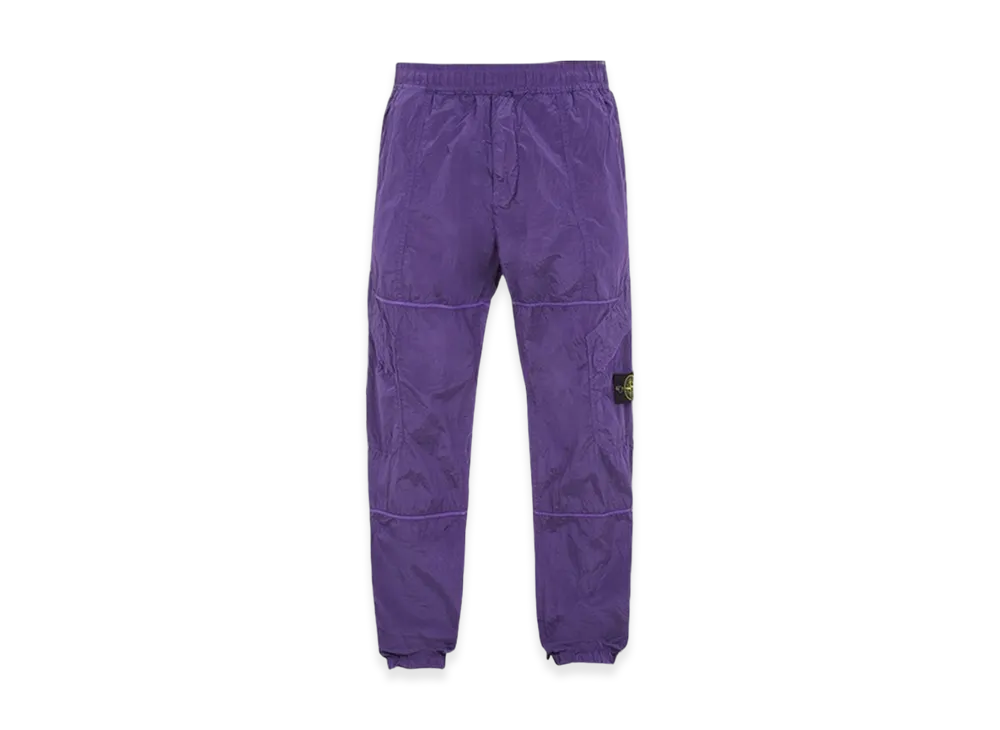 Stone Island 31719 Nylon Metal in Econyl Regenerated Nylon Loose Fit Cargo Pants - 24SS "Lavender"