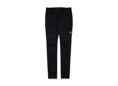 Stone Island 31714 Cotton Cargo Pants - 23FW "Black"