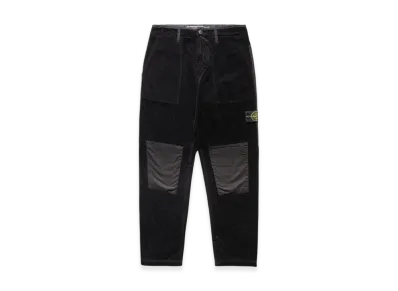 Stone Island 31711 Corduroy 400 Fatigue Pants - 22FW "Black"