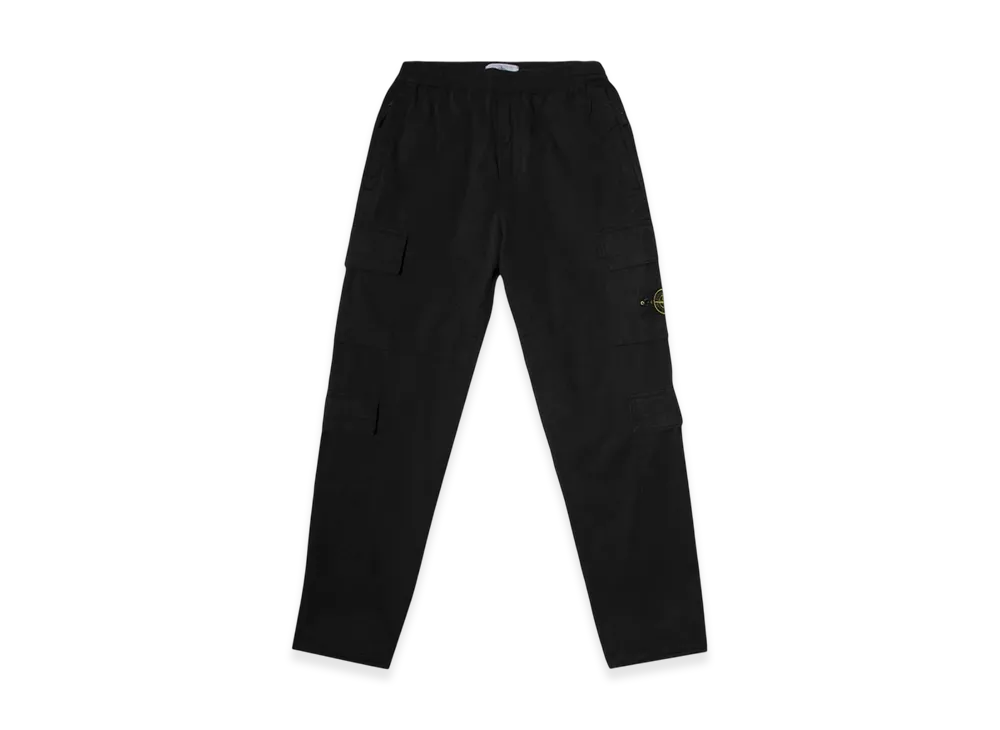 Stone Island 31710 Stretch Cotton Gabardine Pants - 20FW "Black"