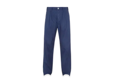 Stone Island 314X3 Plated Cotton Canvas Marina Chino Pants Loose Fit - 24SS "Royal Blue"
