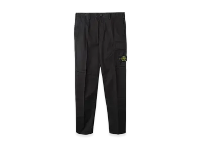 Stone Island 31419 Stretch Cotton Cargo Pants - 21SS "Black"