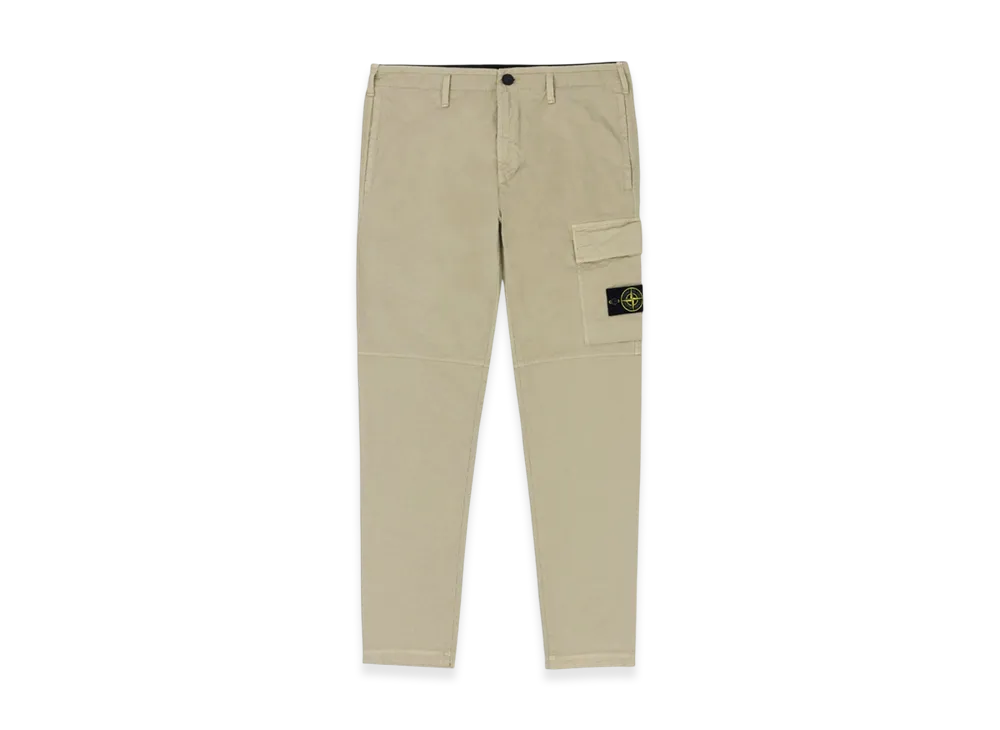 Stone Island 31419 Stretch Cotton Cargo Pants - 21SS "Sand"