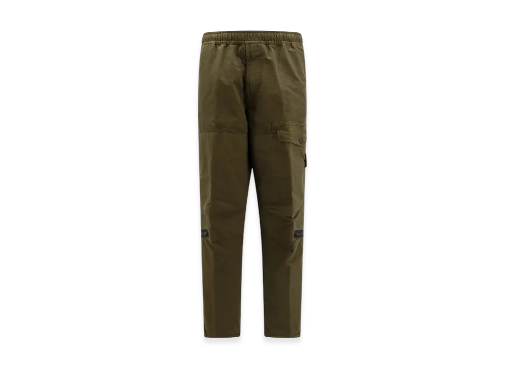 Stone Island 31412 Cotton Ripstop Garment Dyed Cargo Pants - 23FW "Olive Green"