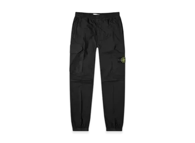 Stone Island 31403 Stretch Cotton Canvas Cargo Pants - 20SS "Black"